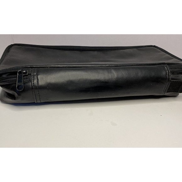 Audiobooks Direct Vtg Soft Zippered Cassette Case Holds 15 Plus EUC - Picture 4 of 14